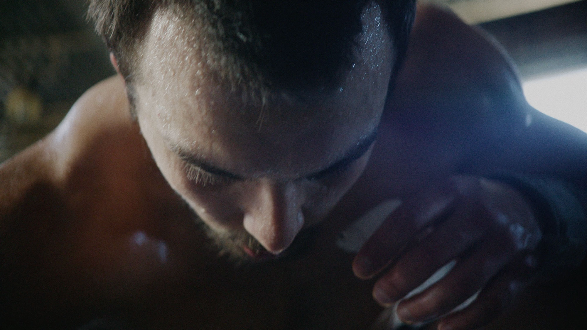 Male CrossFit Athlete Closeup