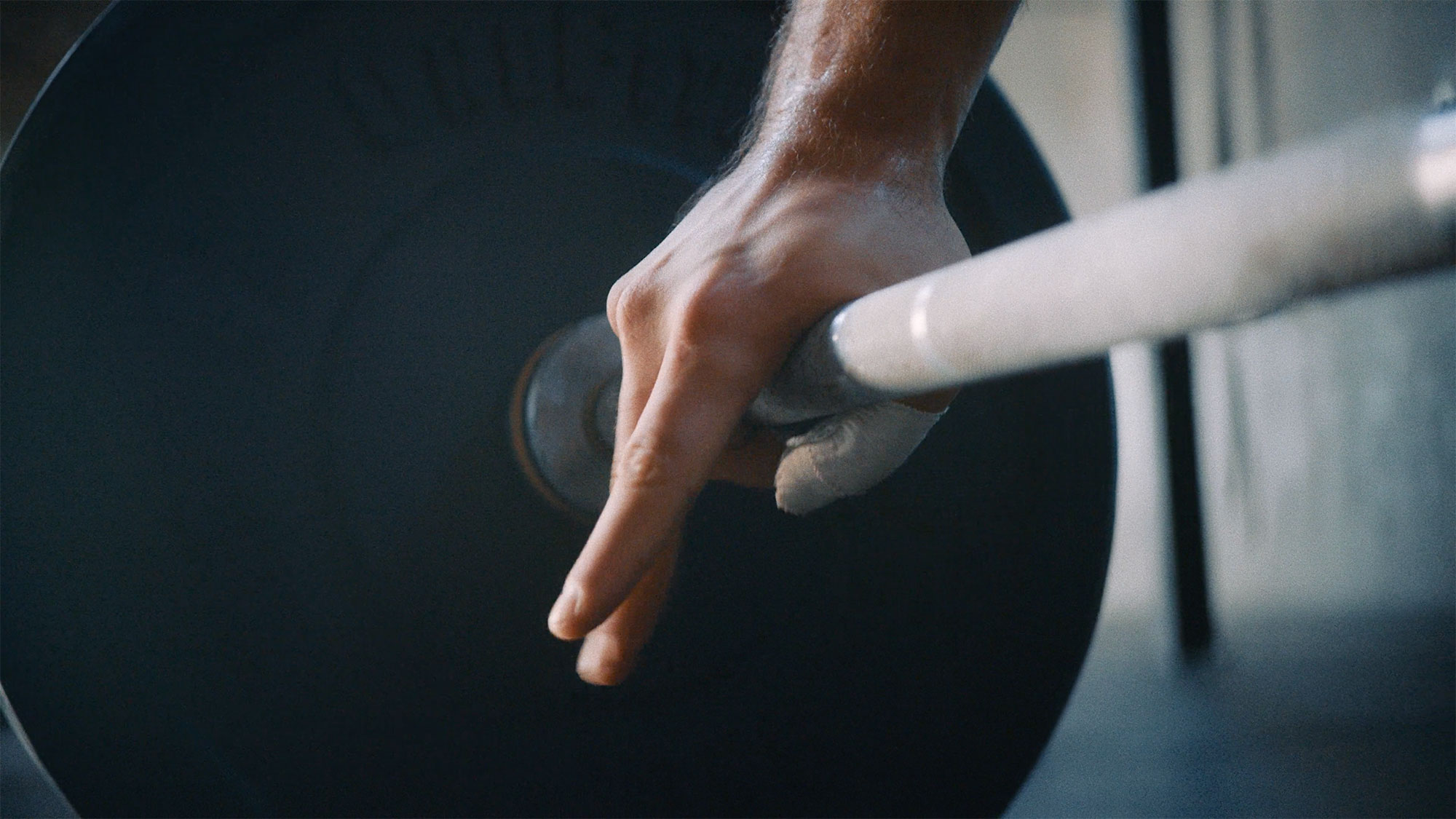 CrossFit Free Weights Closeup